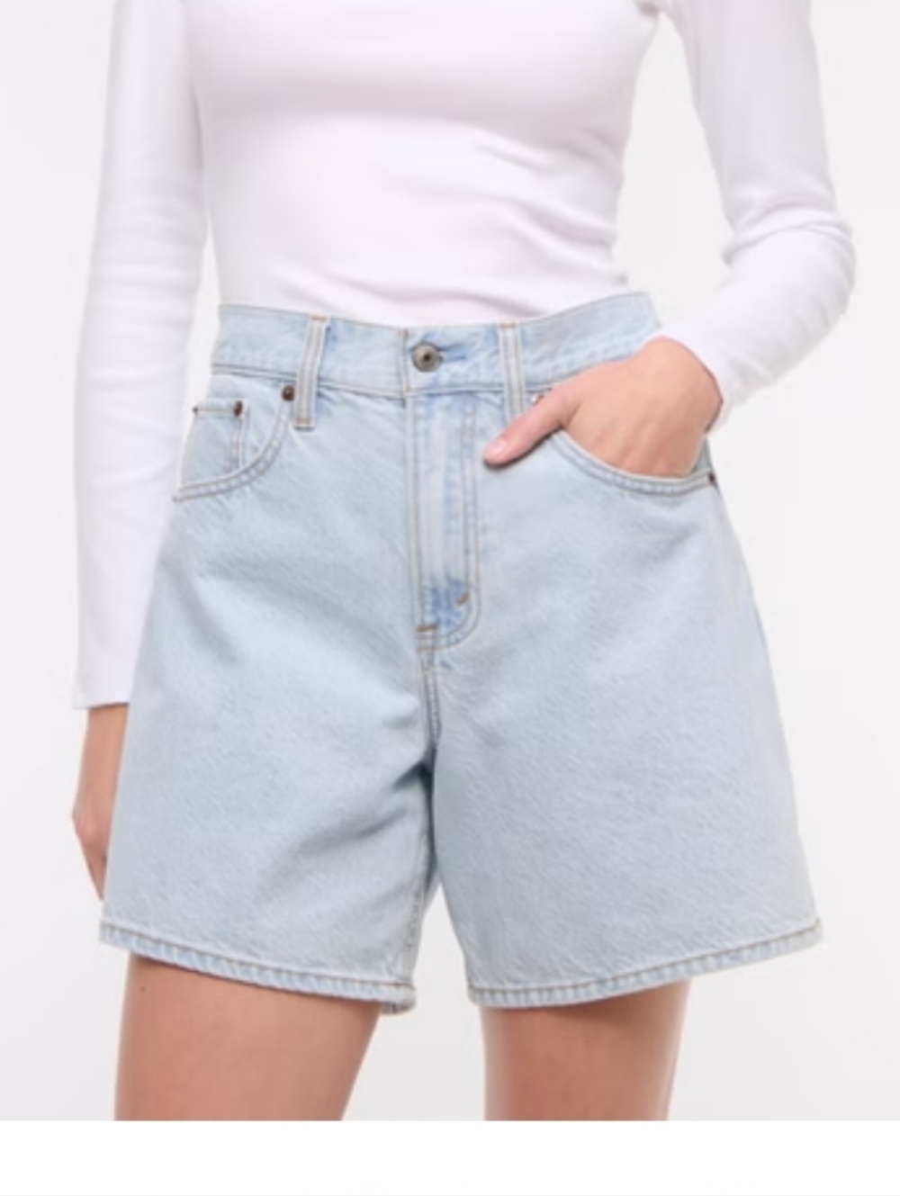 Abercrombie & Fitch Women's Hi-Rise Loose Short
